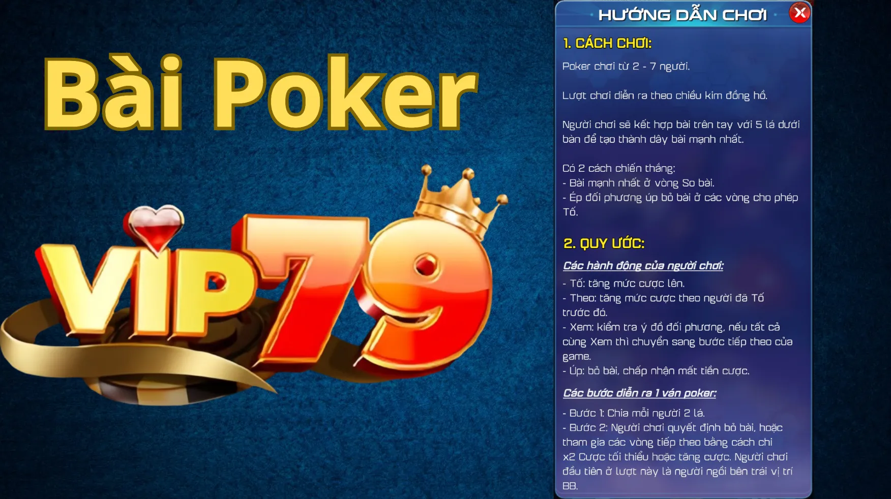 Thuật ngữ cơ bản khi chơi poker Thuật ngữ cơ bản khi chơi poker